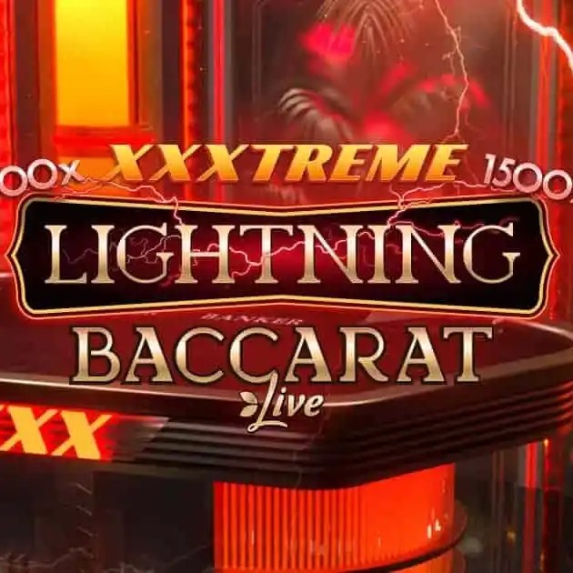 XXXtreme Lightning Baccarat slot visual from Evolution available on monro-de.de